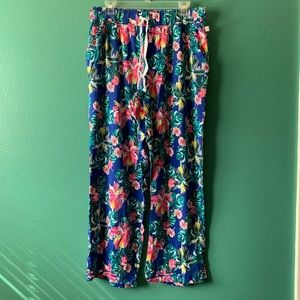 NWOT Lane Bryant Women’s Pajama Pants - Floral/Hawaiian - Size 14/16